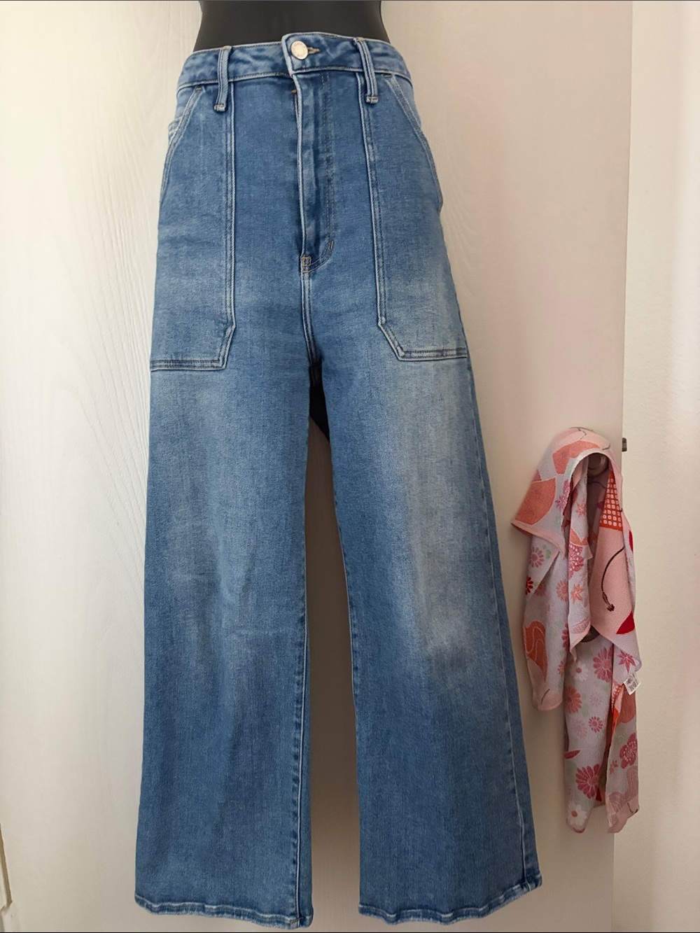Just Black Denim Patch Pocket Jeans